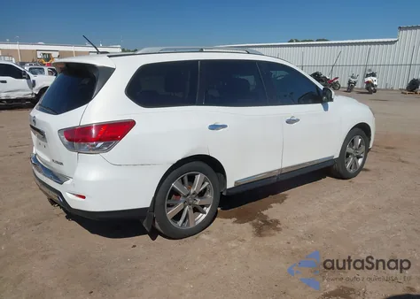 2013 Nissan Pathfinder Platinum from USA, damaged, VIN 5N1AR2MN7DC635969